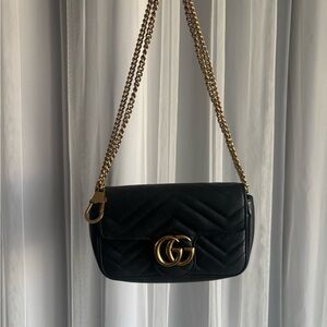 GG Marmont mini quilted leather shoulder bag